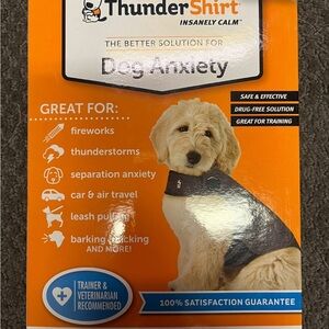 Thundershirt Dog Anxiety Jacket - Blue and Gray large